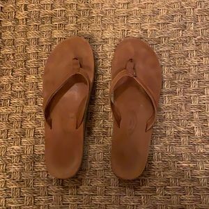 Rainbow Double Layer Arch Support Classic Leather